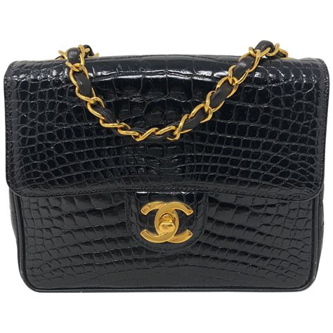 crocodile chanel bag|crocodile Chanel bags for women.